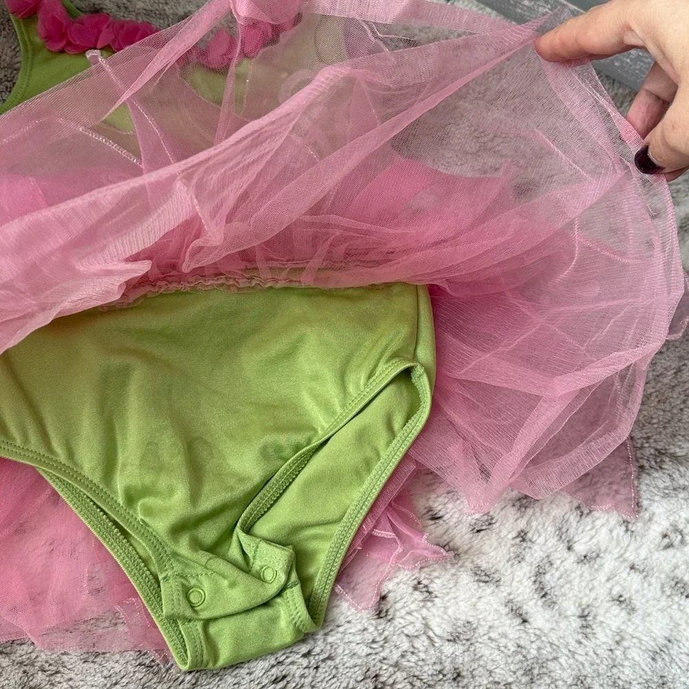 Gymboree green fairy dress baby girls 18-24 months Halloween costume fairycore